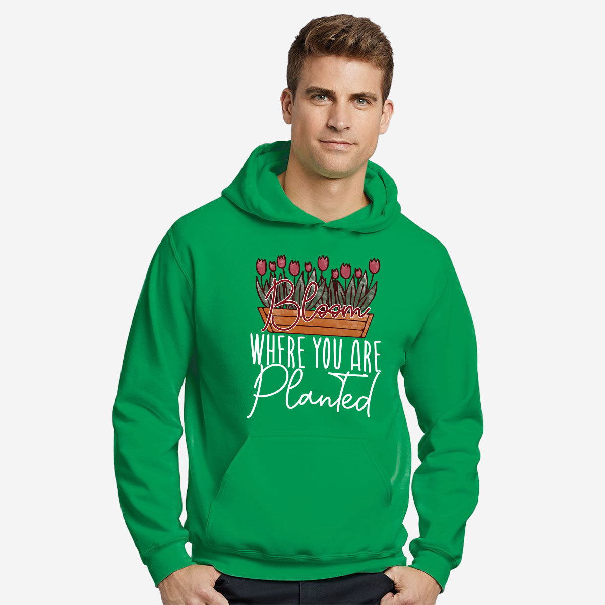 Garden Shirt, Plant Lover Gift, Inspirational Flower Shirt, Positive Shirts For Women, Bloom Where You Are Planted Shirt, Plant Crewneck Garden Shirt, Plant Lover Gift, Inspirational Flower Shirt