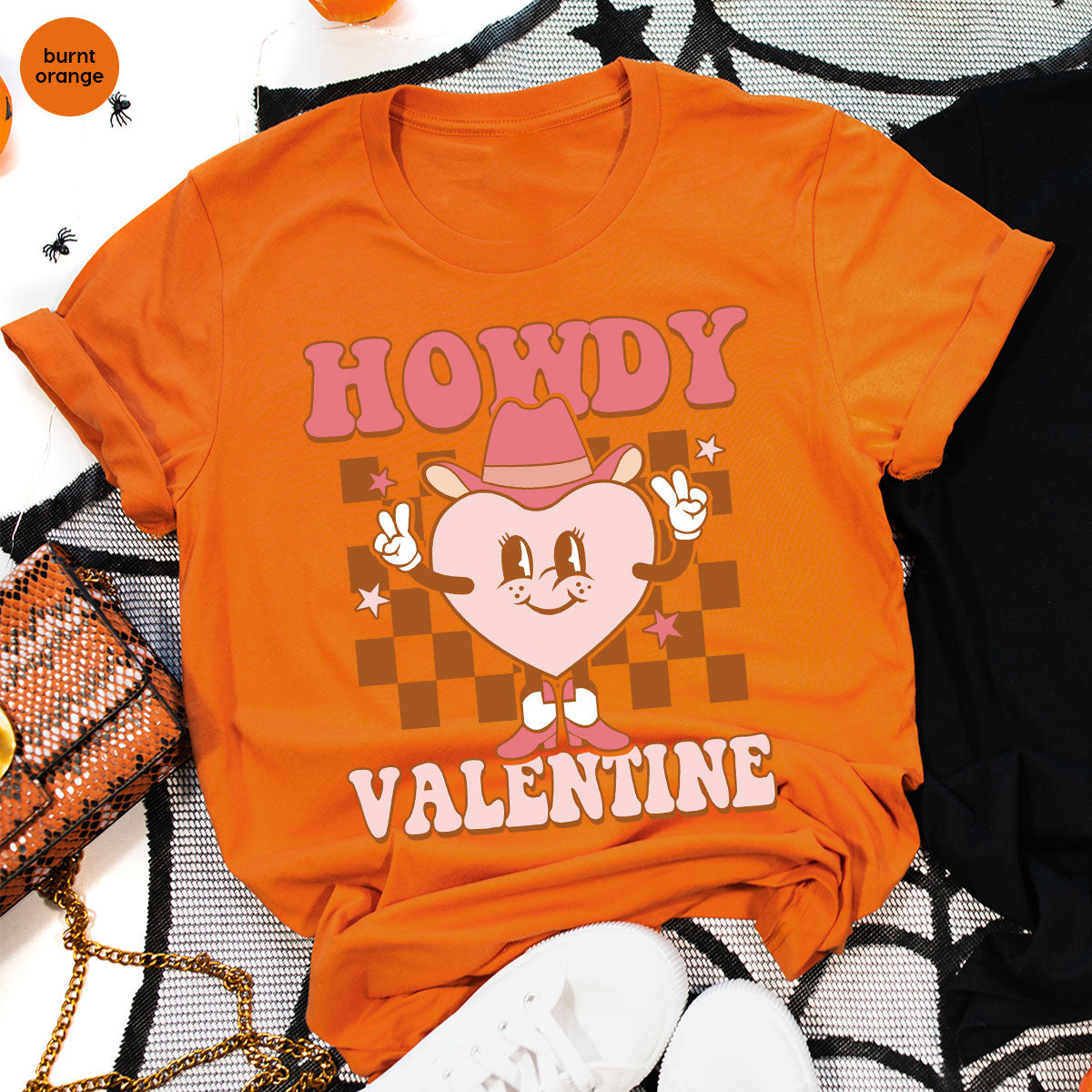 Howdy Valentine Shirt, 2023 Valentine's Day Shirt, Cute Feb 14 Tee