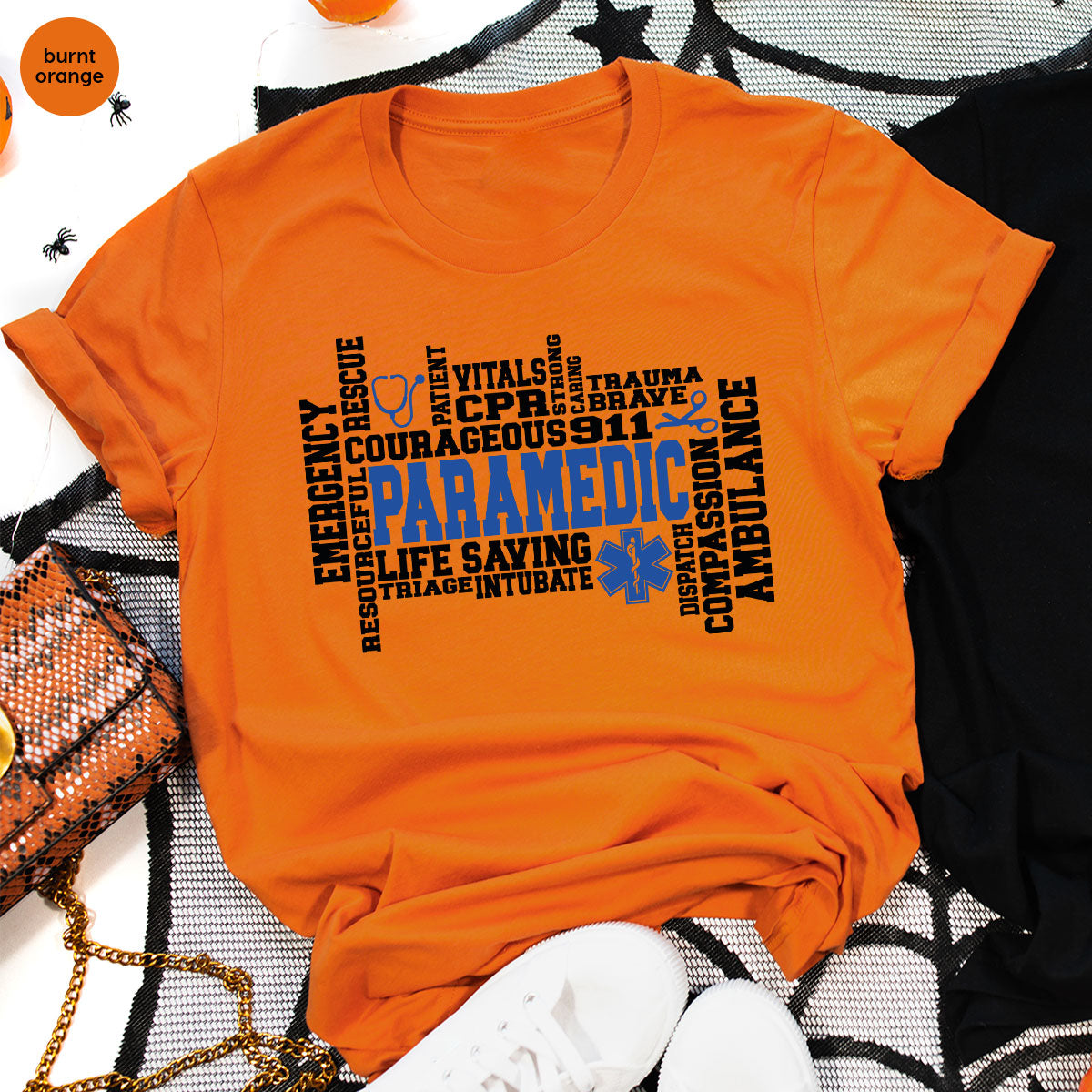 Paramedic T-Shirt, Ambulance Shirt, Life Saver T-Shirt, Gift For Live Saver, Health Worker Shirt