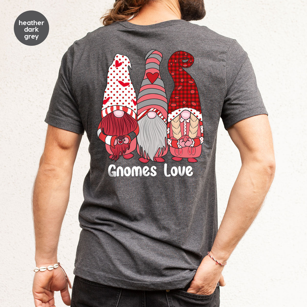 Gnomes Love Shirt, Love 4ever Shirt, Best Love T-Shirt, Valentine's Day Shirt 2023