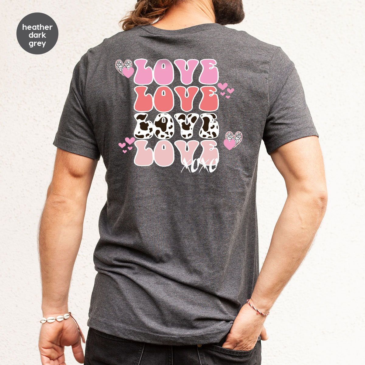 Love Shirt, Love Day T-Shirt, Valentine's Day Tee, 2023 Valentine's Day Gift