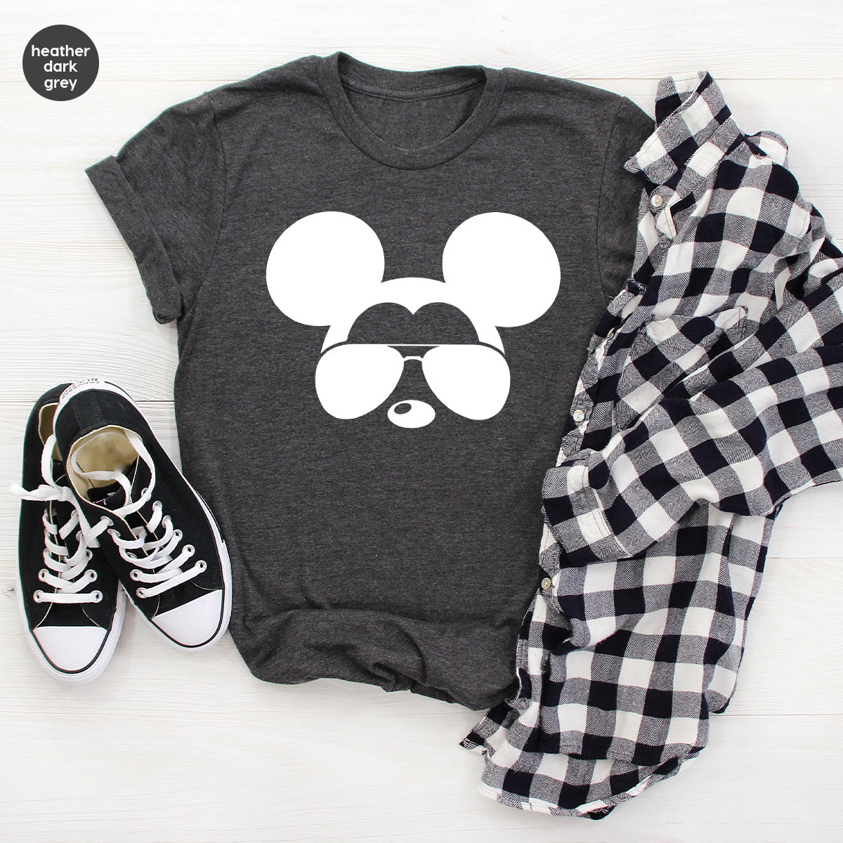 Disney Sweatshirt, Disney Mickey Graphic Tee for Kids, Disney Gift for Kids, Mickey Silhouette Unisex Shirt, Disney Family Shirt