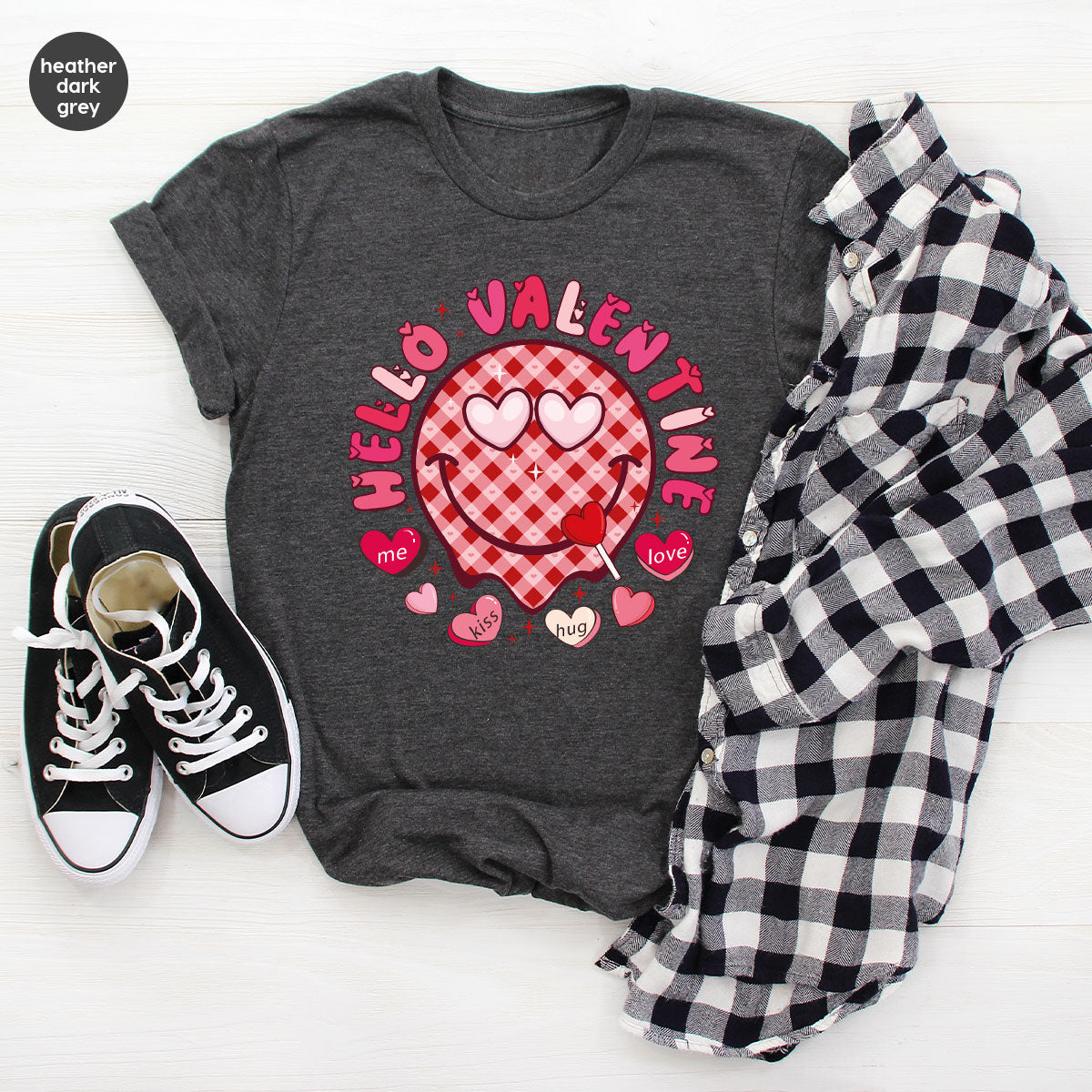 Hello Valentine Shirt, Valentine's Day Love Shirt, Gift for My Love T-Shirt