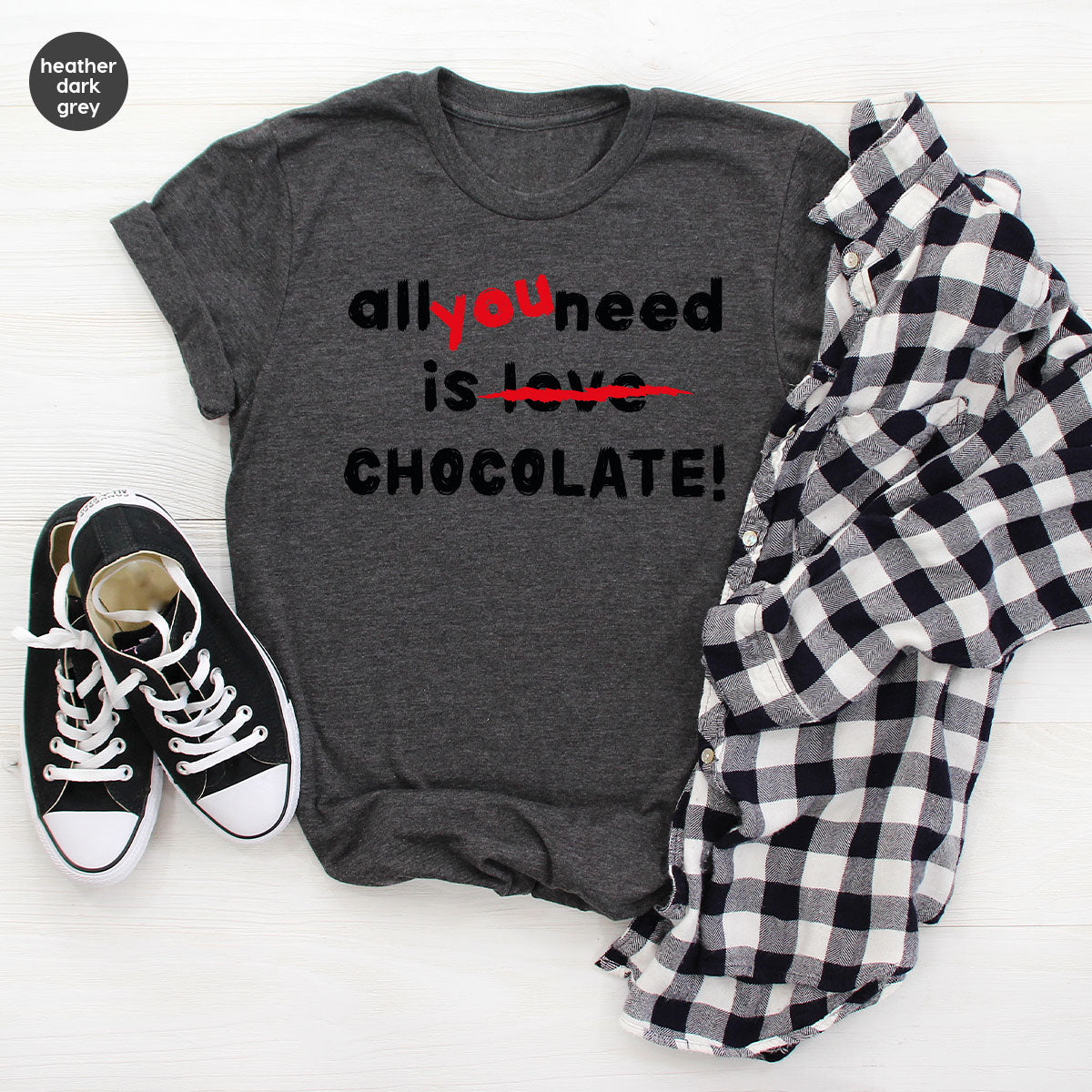 Anti Love Shirt, Chocolate T-Shirt, Anti Valentine's Day T-Shirt