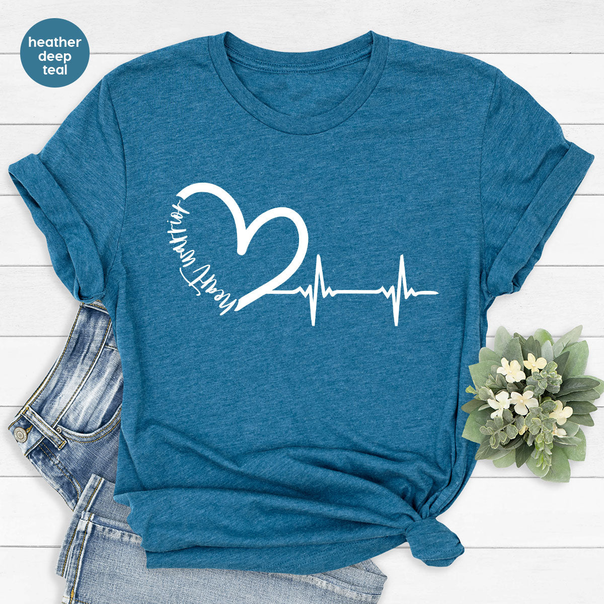 Heart Shirt, Valentine's Day T-Shirt, Valentine's Day Heart Tee