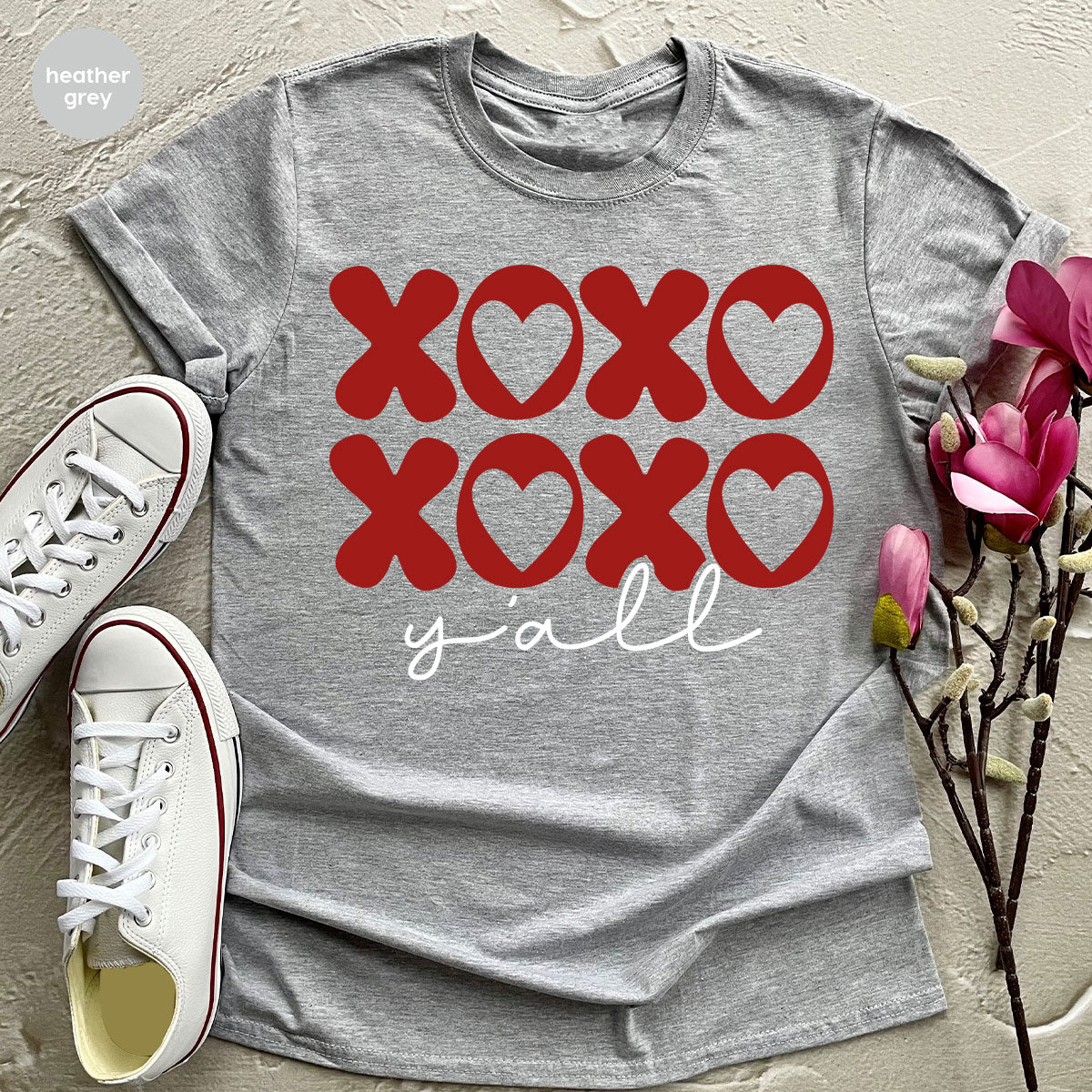 XOXO Shirt, Love Shirt, Valentine's Day T-Shirt, Couple Match Shirt