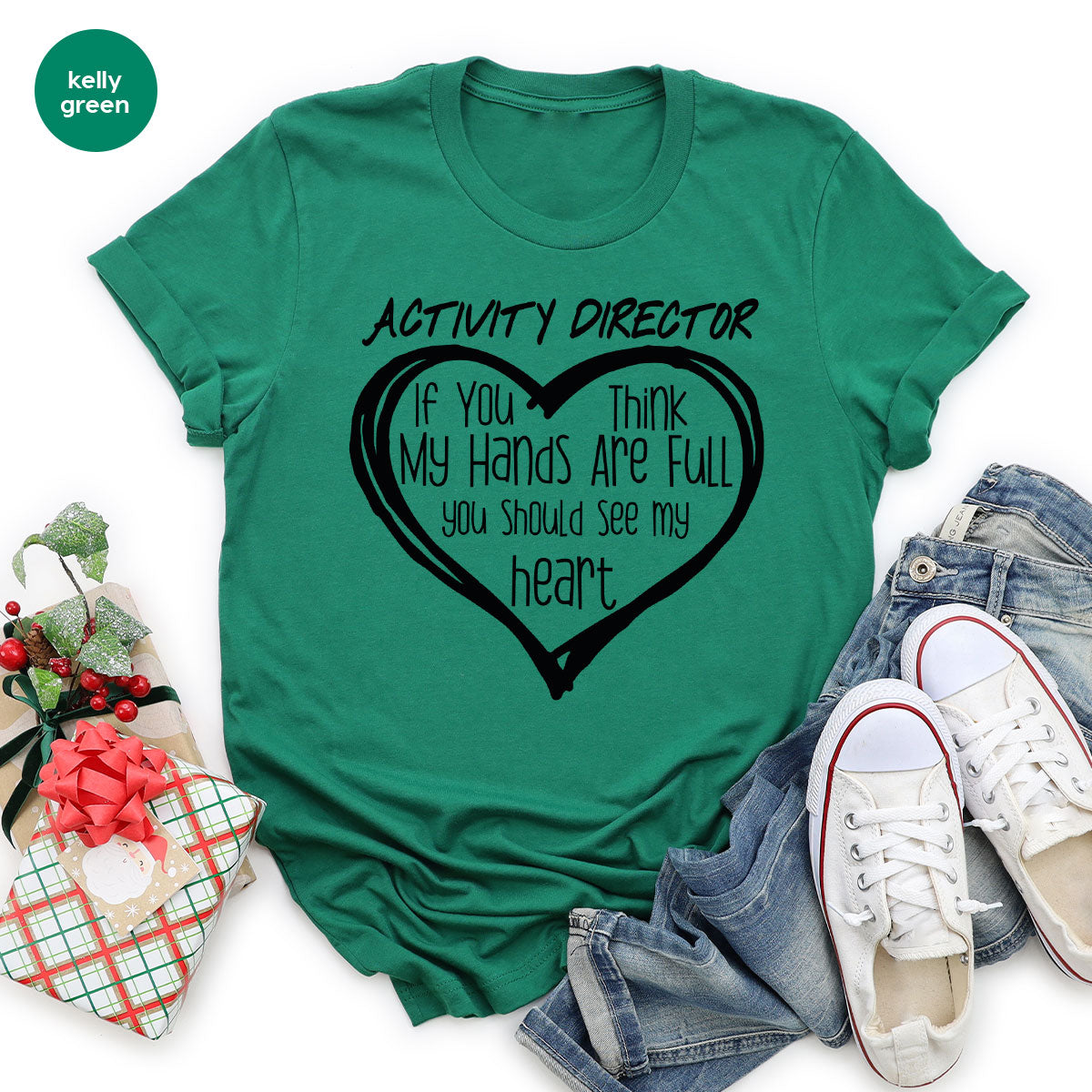 Activity Director Shirt, Love Shirt, Heart Shirt, Gift For Couples