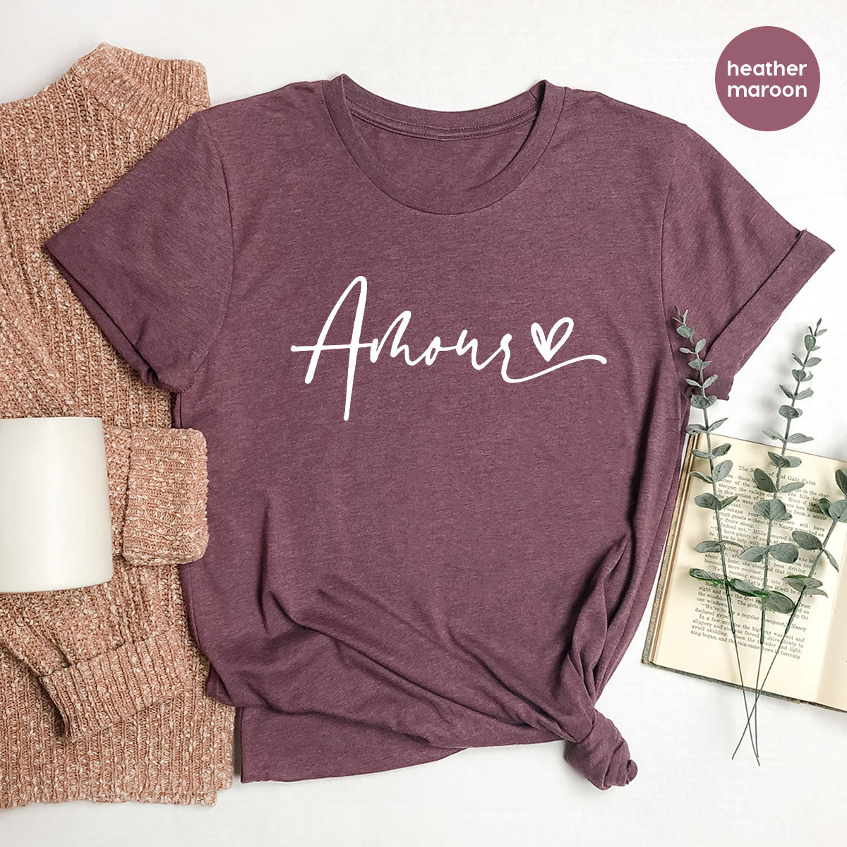 Among T-Shirt, Love Shirt, Among Heart T-Shirt, Valentine's Tee