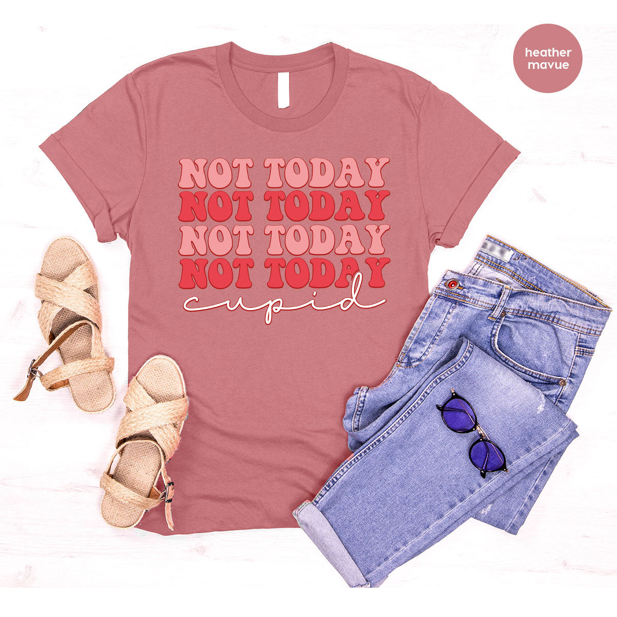 Not Today Shirt, Cupid T-Shirt, Cute Tee