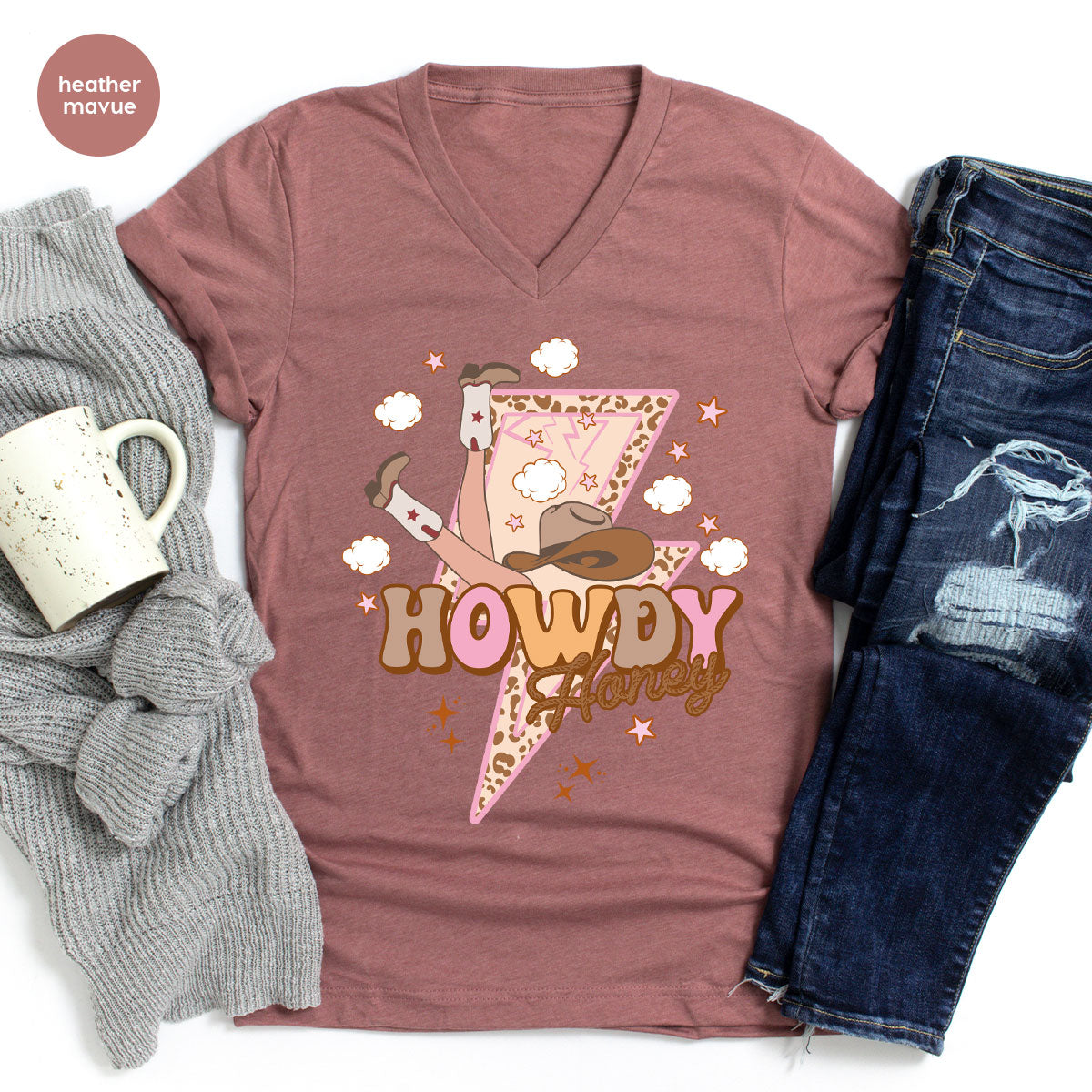 Howdy Honey Shirt, Valentine's Day T-Shirt, Valentine Honey Tee