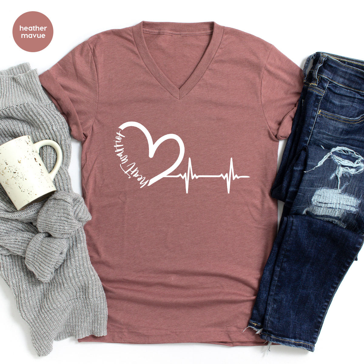 Heart Shirt, Valentine's Day T-Shirt, Valentine's Day Heart Tee