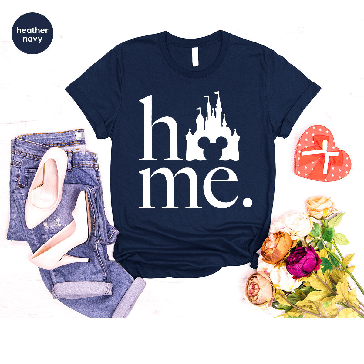 Disney Shirt, Disney Family Shirt, Disney Home Sweatshirt, Disney World Shirt, Disney Castle Graphic Tee for Kids, Disneyland Shirt