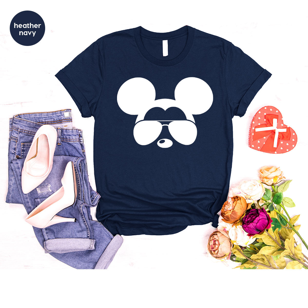 Disney Sweatshirt, Disney Mickey Graphic Tee for Kids, Disney Gift for Kids, Mickey Silhouette Unisex Shirt, Disney Family Shirt