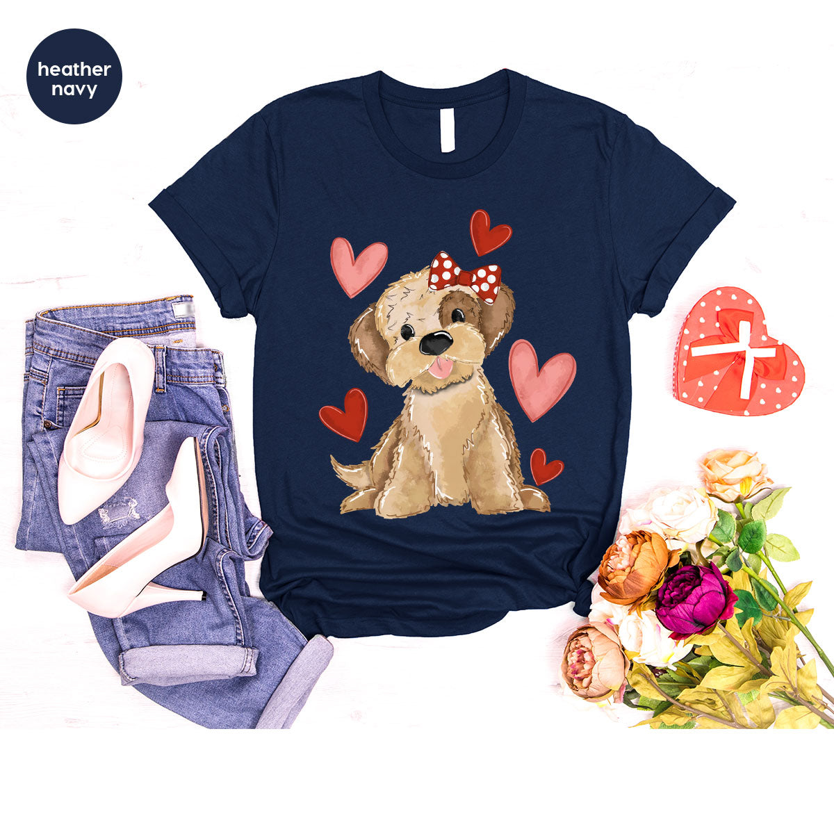 Sweet Dog Shirt, Valentine's Day Dog Lover Shirt, Pet T-Shirt, Pet Lover Tee