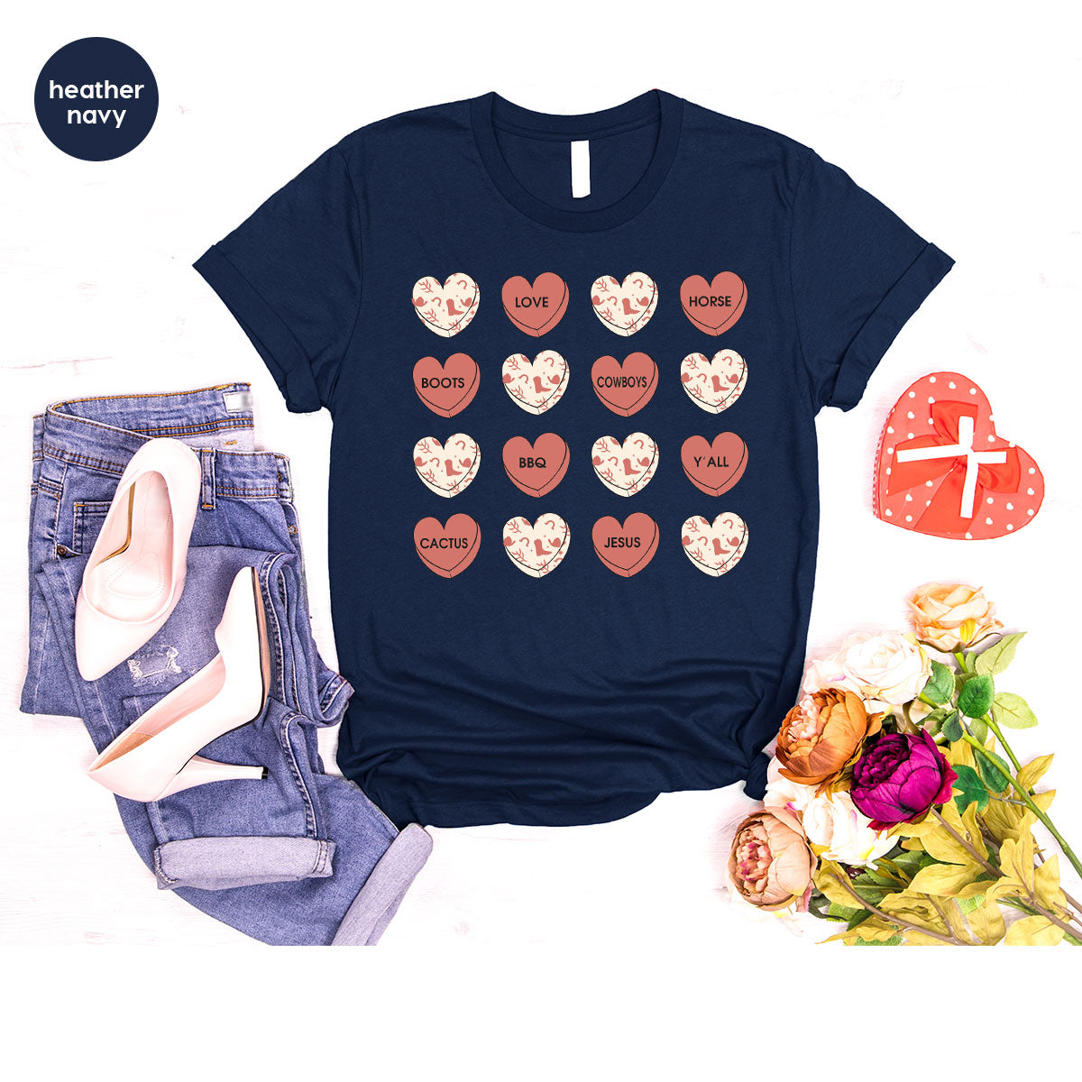 Heart Shirt, Lover Tee, Valentine's Day Heart T-Shirt, 2023 Feb 14 Shirt