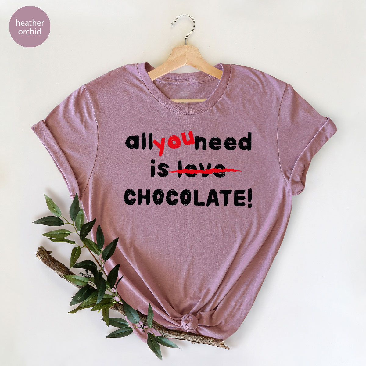 Anti Love Shirt, Chocolate T-Shirt, Anti Valentine's Day T-Shirt