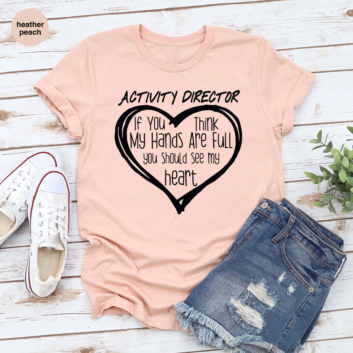 Activity Director Shirt, Love Shirt, Heart Shirt, Gift For Couples