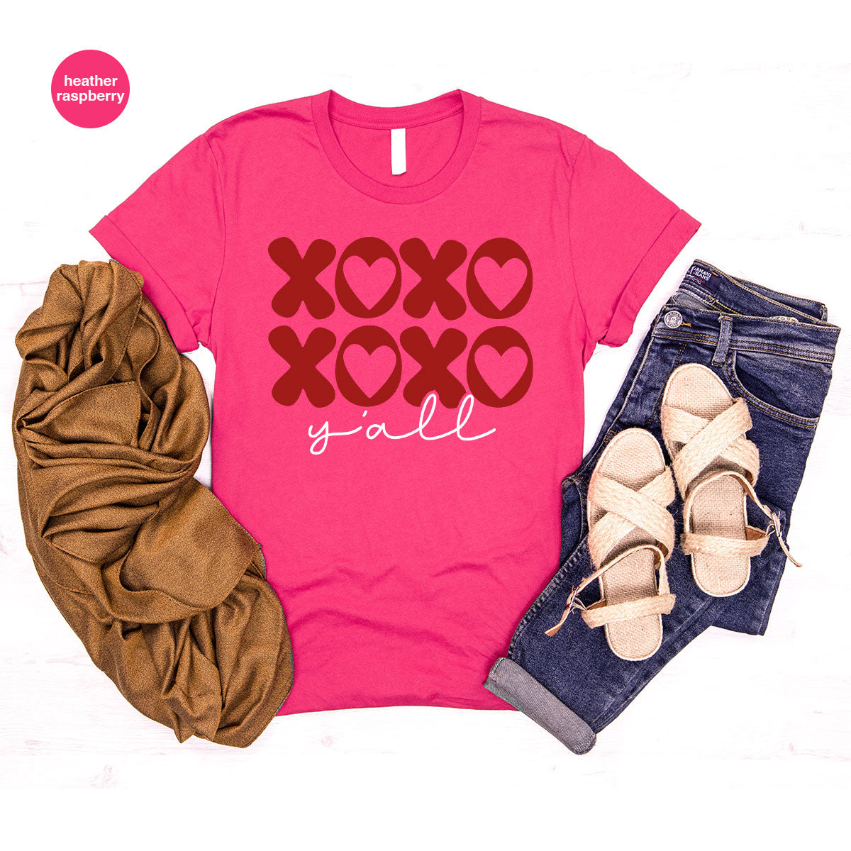 XOXO Shirt, Love Shirt, Valentine's Day T-Shirt, Couple Match Shirt