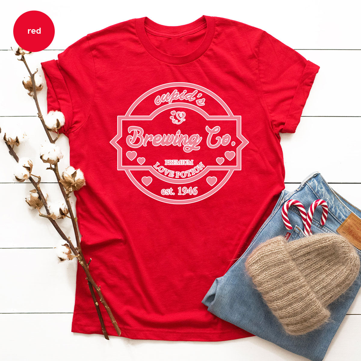 Valentine's Day Shirt, Love Poison T-Shirt, Brewing Co. Tee