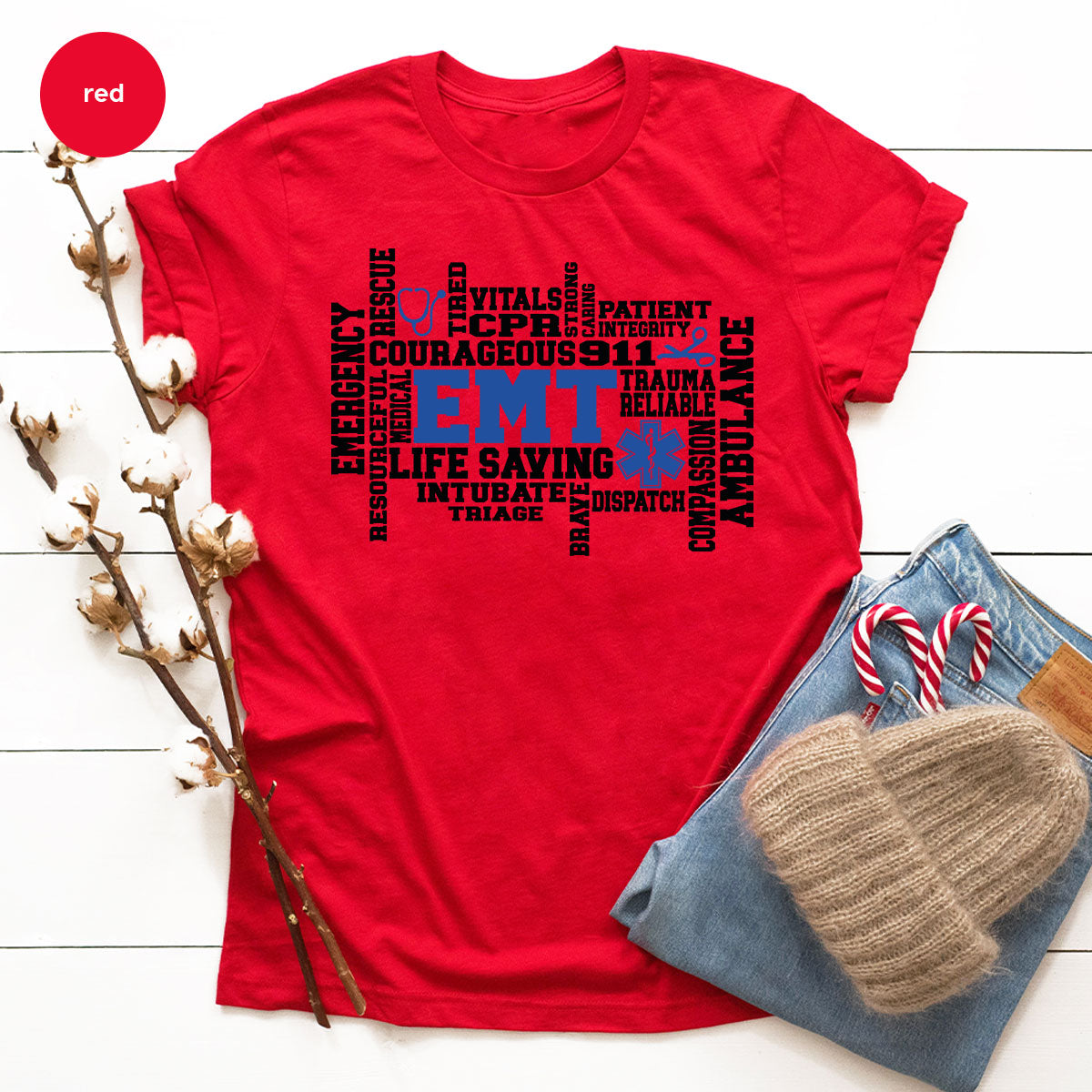 EMT Shirt, Gift For Paramedics, Life Saving T-Shirt