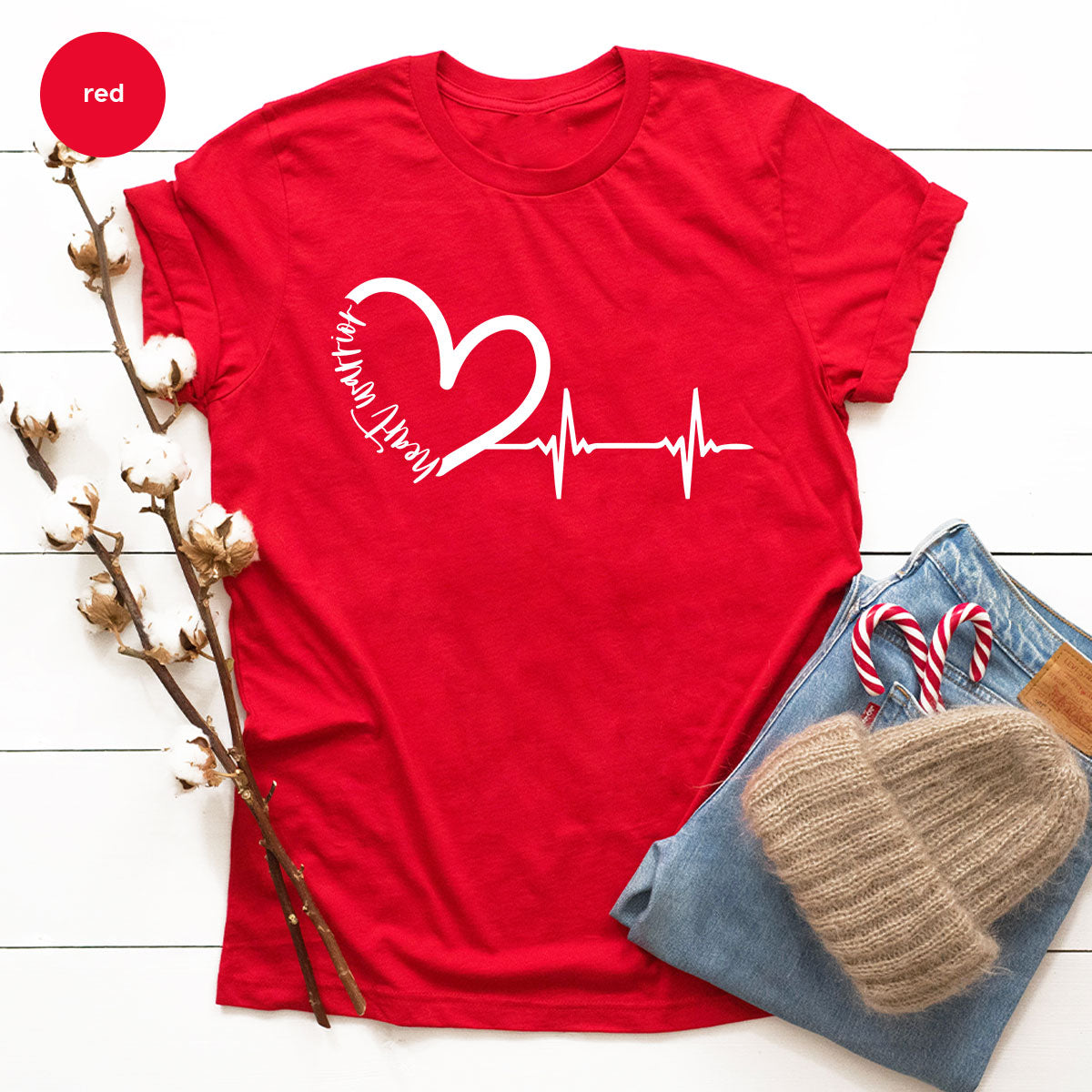 Heart Shirt, Valentine's Day T-Shirt, Valentine's Day Heart Tee