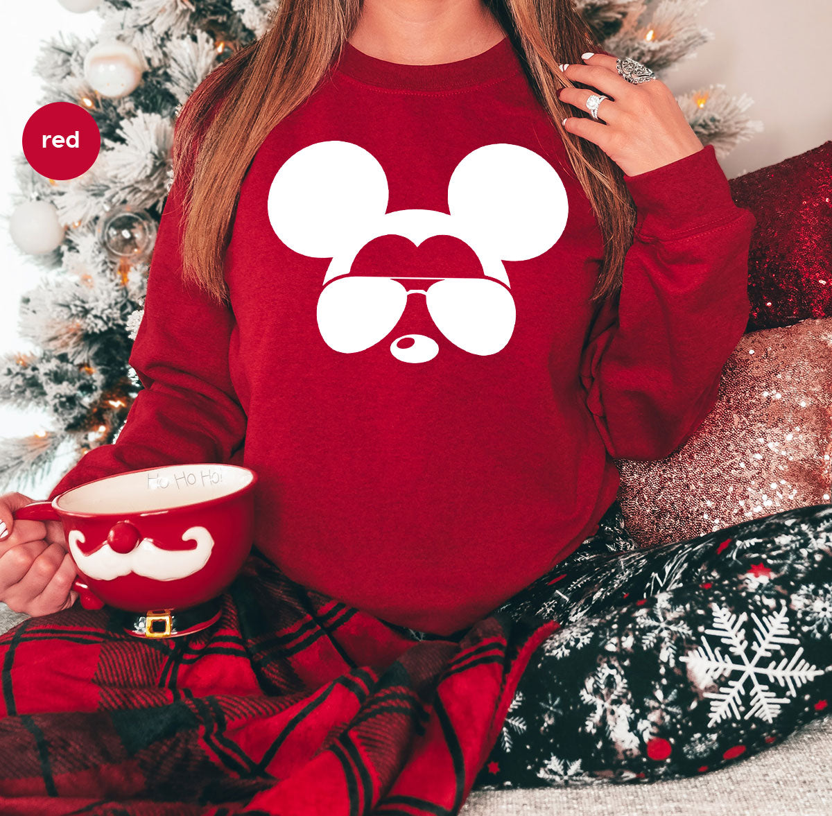 Disney Sweatshirt, Disney Mickey Graphic Tee for Kids, Disney Gift for Kids, Mickey Silhouette Unisex Shirt, Disney Family Shirt