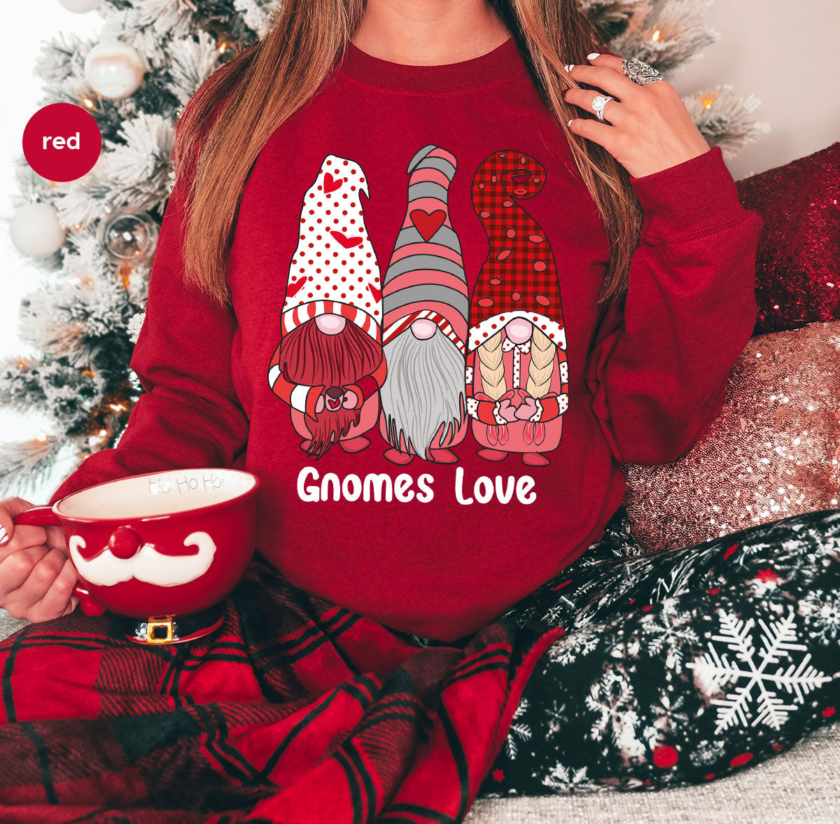 Gnomes Love Shirt, Love 4ever Shirt, Best Love T-Shirt, Valentine's Day Shirt 2023