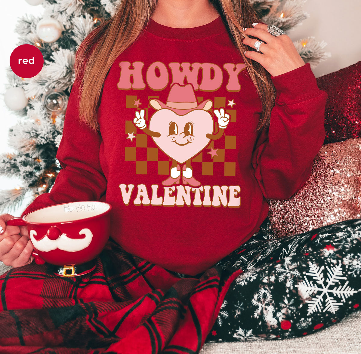 Howdy Valentine Shirt, 2023 Valentine's Day Shirt, Cute Feb 14 Tee