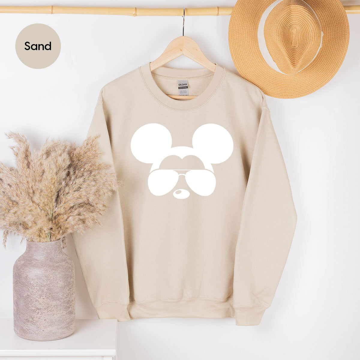 Disney Sweatshirt, Disney Mickey Graphic Tee for Kids, Disney Gift for Kids, Mickey Silhouette Unisex Shirt, Disney Family Shirt