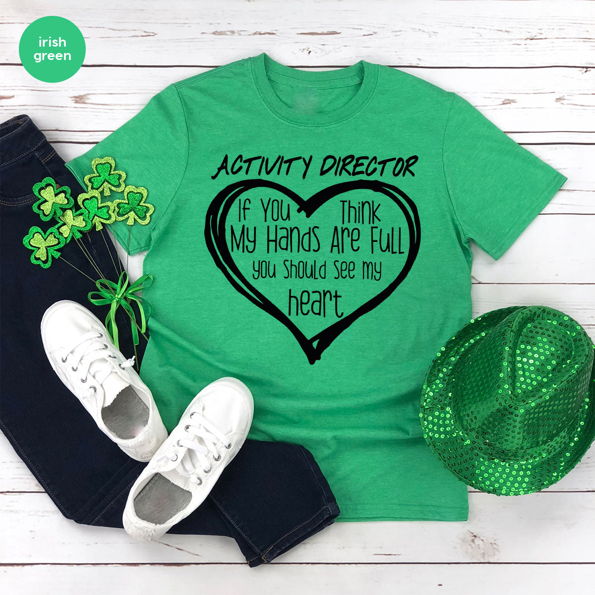 Activity Director Shirt, Love Shirt, Heart Shirt, Gift For Couples