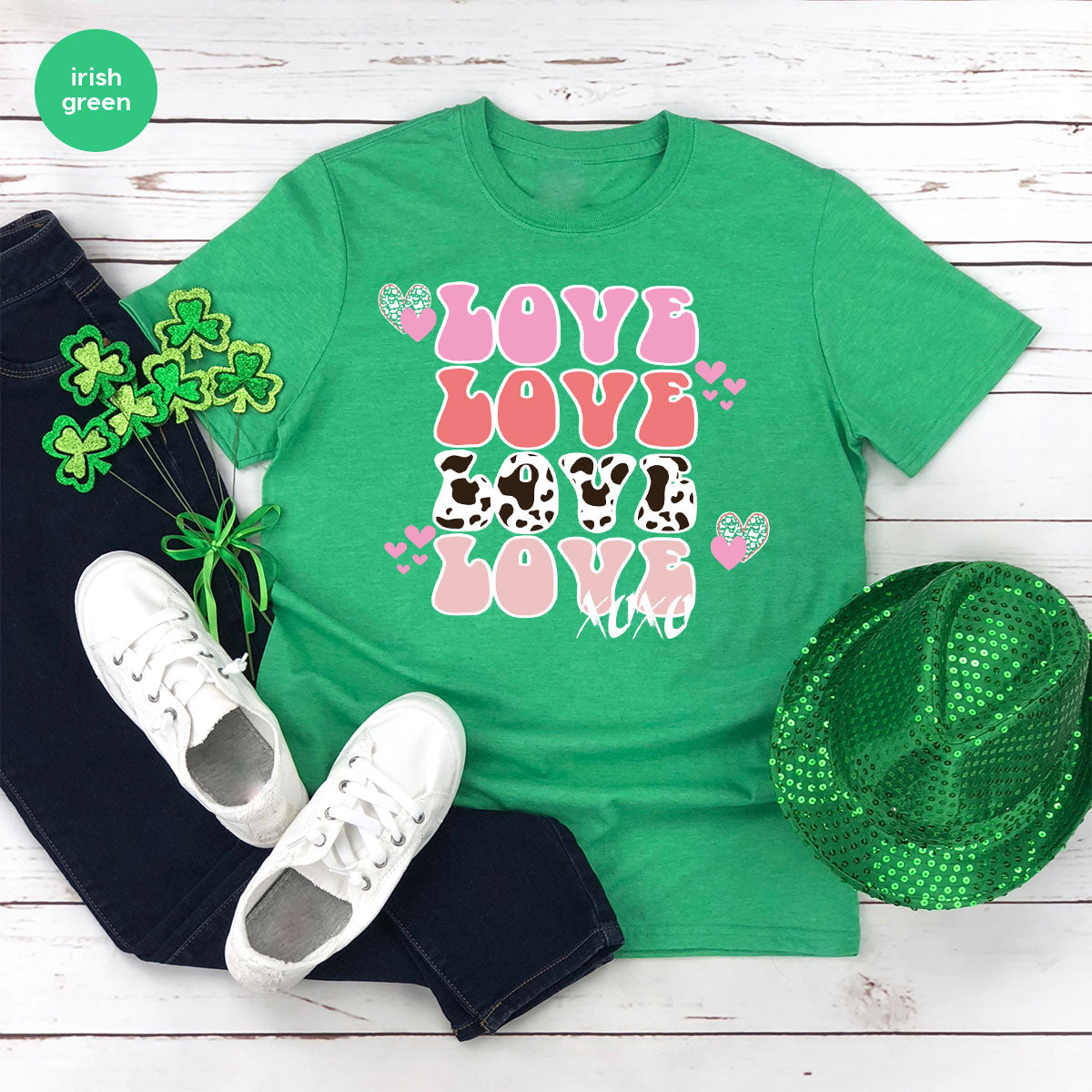 Love Shirt, Love Day T-Shirt, Valentine's Day Tee, 2023 Valentine's Day Gift