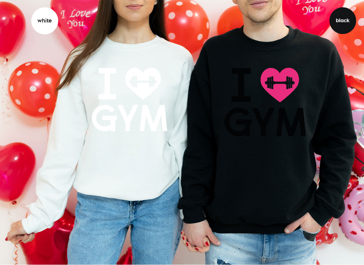 Fitness T-Shirt, GYM Shirt, I Love GYM T-Shirt, T-Shirt For Bodybuilder