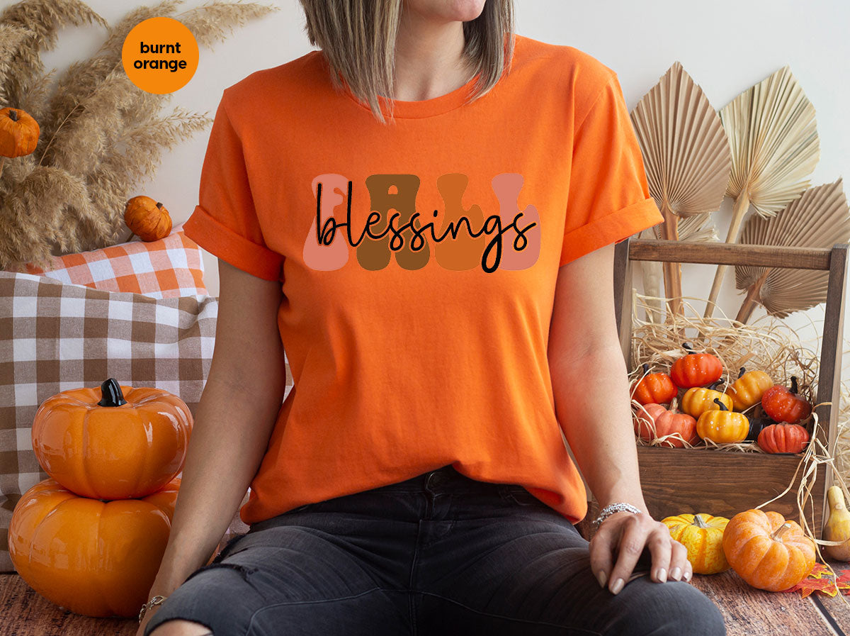 Hello Fall 2022 Shirt, Fall Blessing Shirt, 2022 Fall Shirt Designs