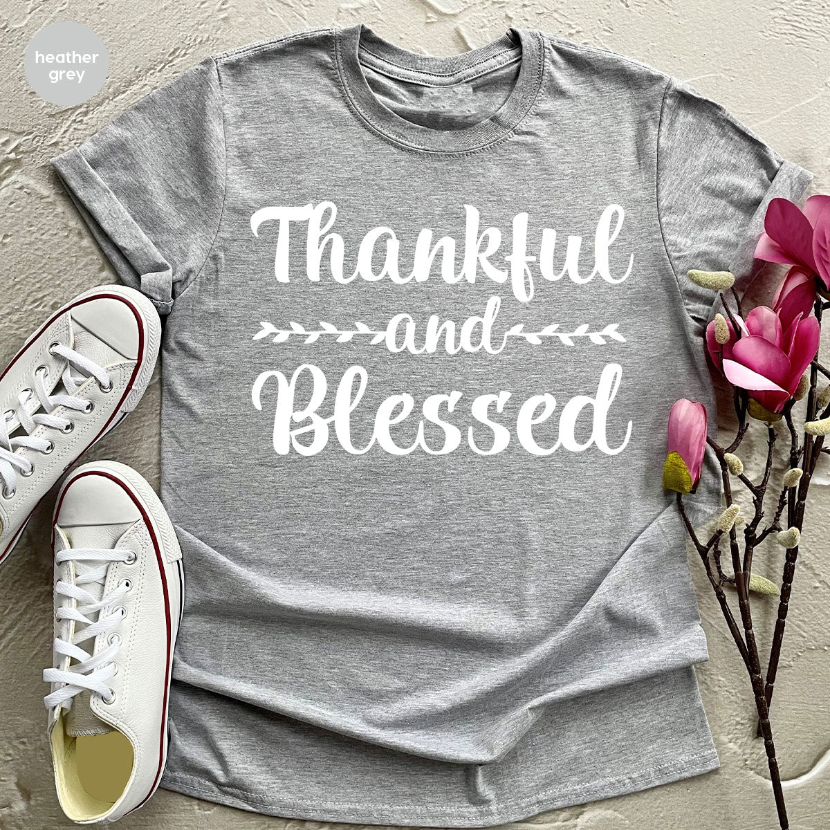 Thankful and Blessed Shirt, 2022 Thanksgiving Design T-Shirt, Thanksful Tee