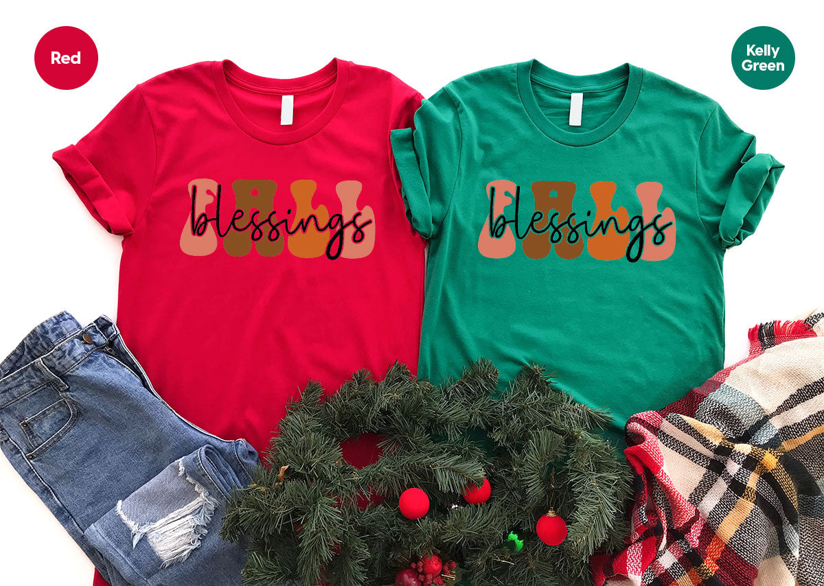 Hello Fall 2022 Shirt, Fall Blessing Shirt, 2022 Fall Shirt Designs