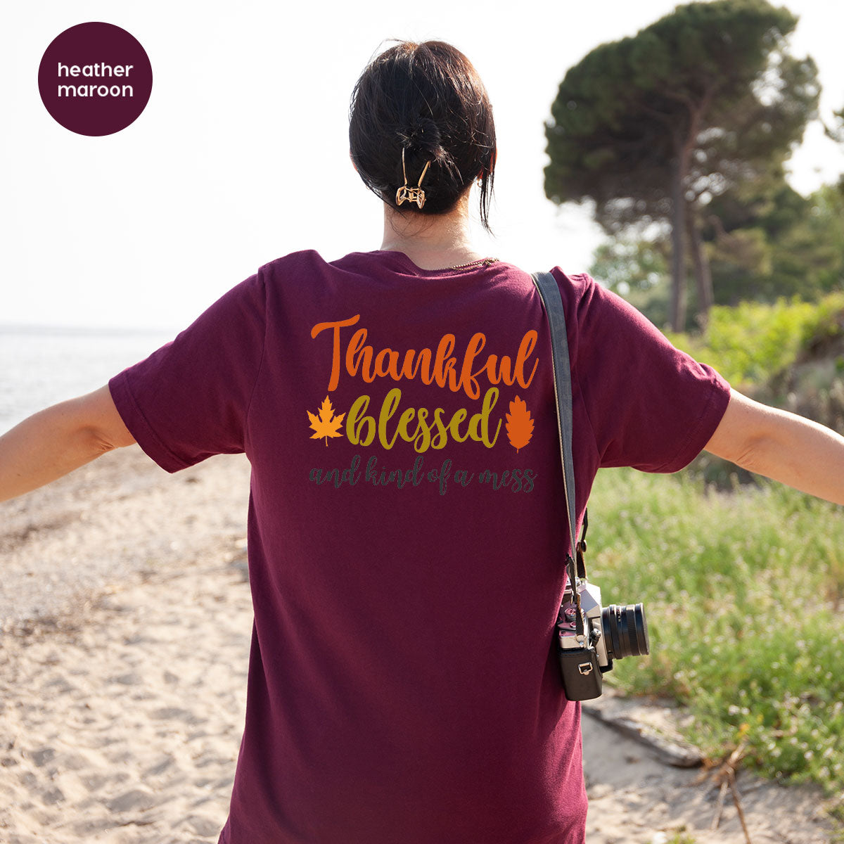 Thanksgiving Blessed Shirt, 2022 Thanksgiving T-Shirt, Thankful Blessed Shirt