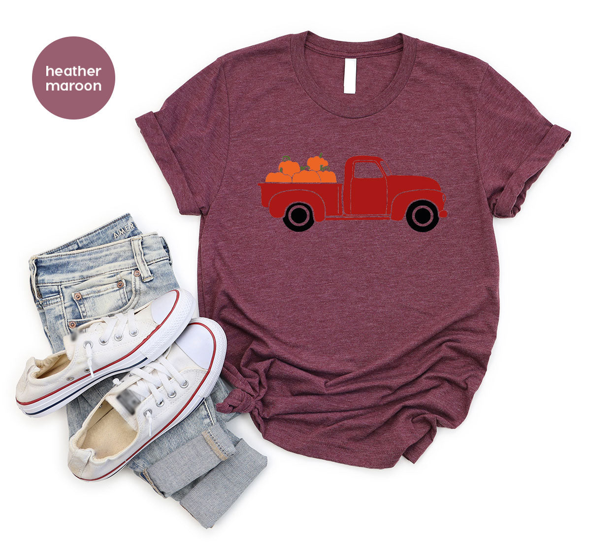 Funny Pumpkin Shirt, Halloween Pumpkin Season Shirt, 2022 Halloween Pumpkin Truck Shirt