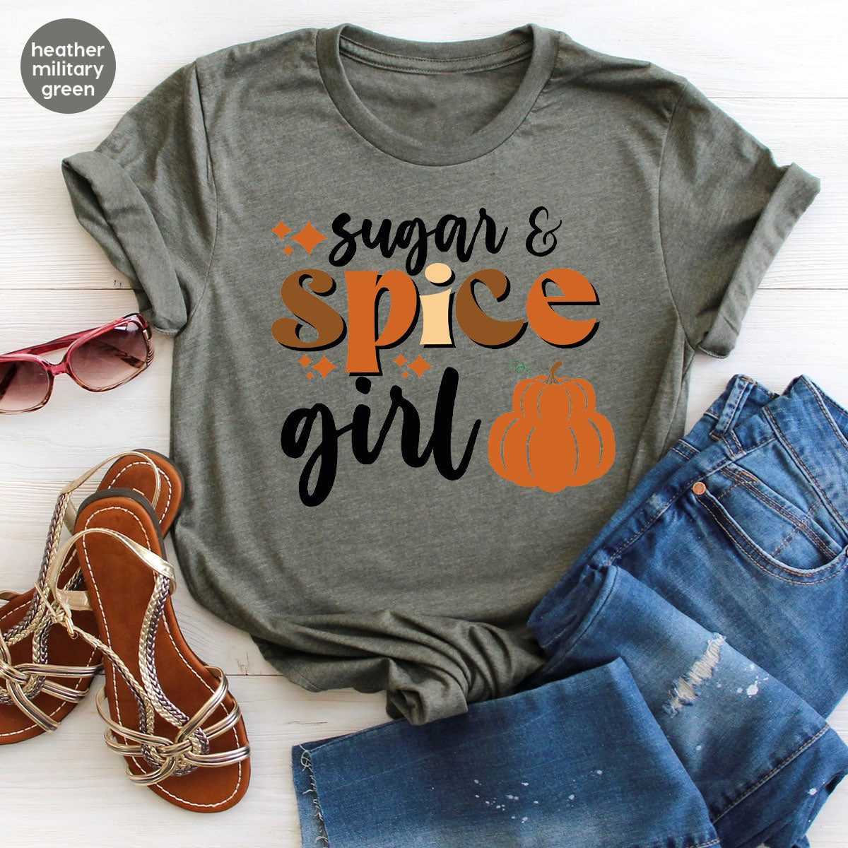 Spice Girl Shirt, 2022 Fall Shirt, Fall T-Shirt 2022, Fall Vibes Tee, Long-Short Sleeve Fall Shirt