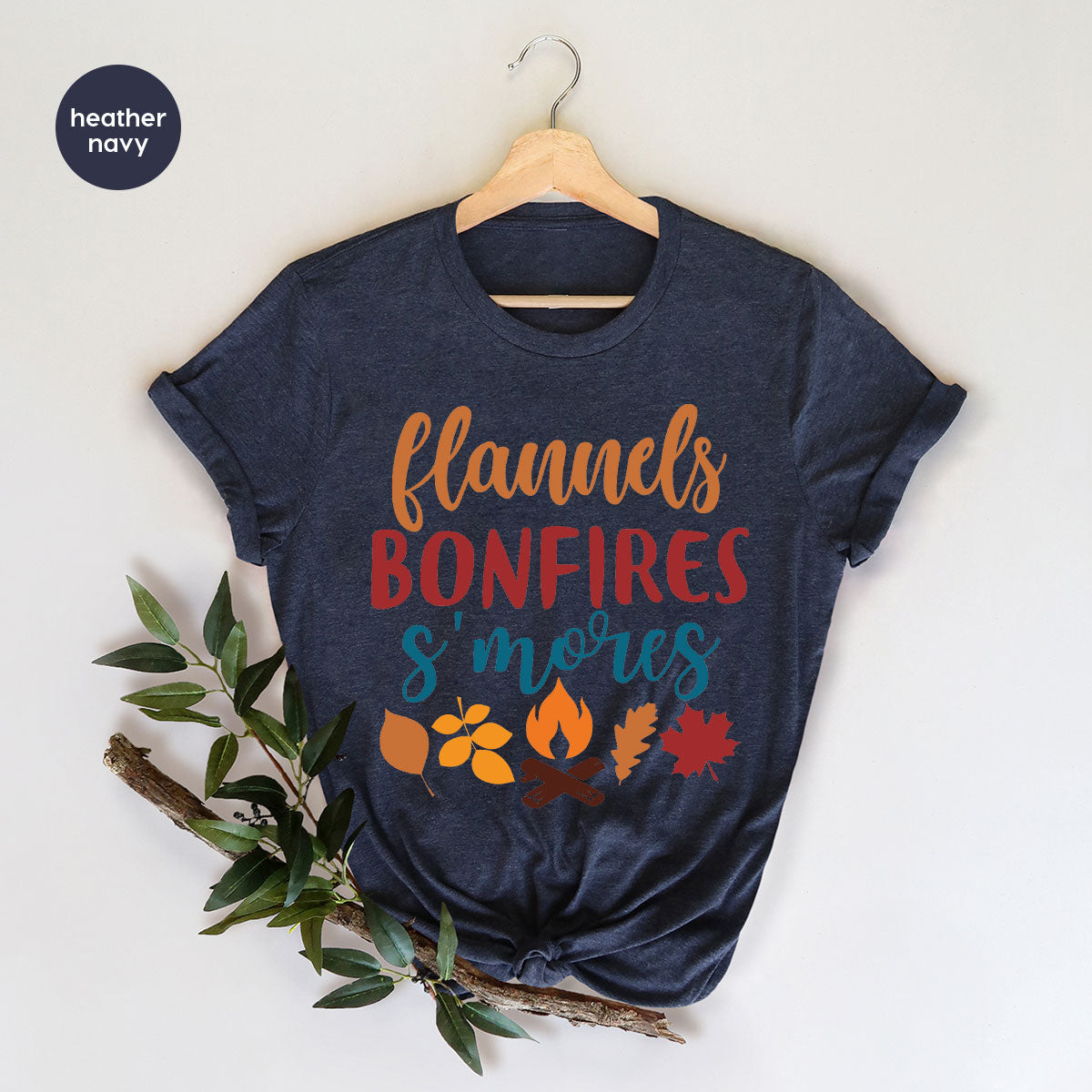 Thanksgiving Fall T-Shirt, 2022 Thanksgiving Season Shirt, Bonfires Shirt, Thanksgiving 2022 Gift