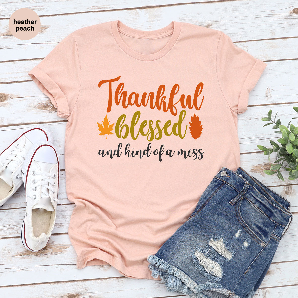 Thanksgiving Blessed Shirt, 2022 Thanksgiving T-Shirt, Thankful Blessed Shirt