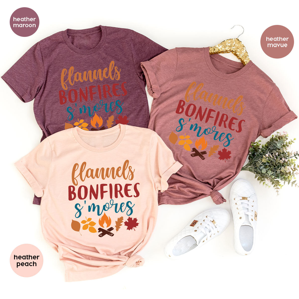 Thanksgiving Fall T-Shirt, 2022 Thanksgiving Season Shirt, Bonfires Shirt, Thanksgiving 2022 Gift