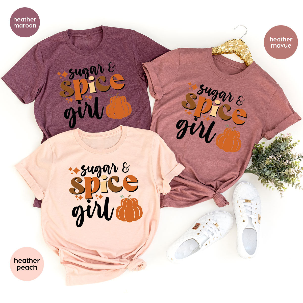 Spice Girl Shirt, 2022 Fall Shirt, Fall T-Shirt 2022, Fall Vibes Tee, Long-Short Sleeve Fall Shirt