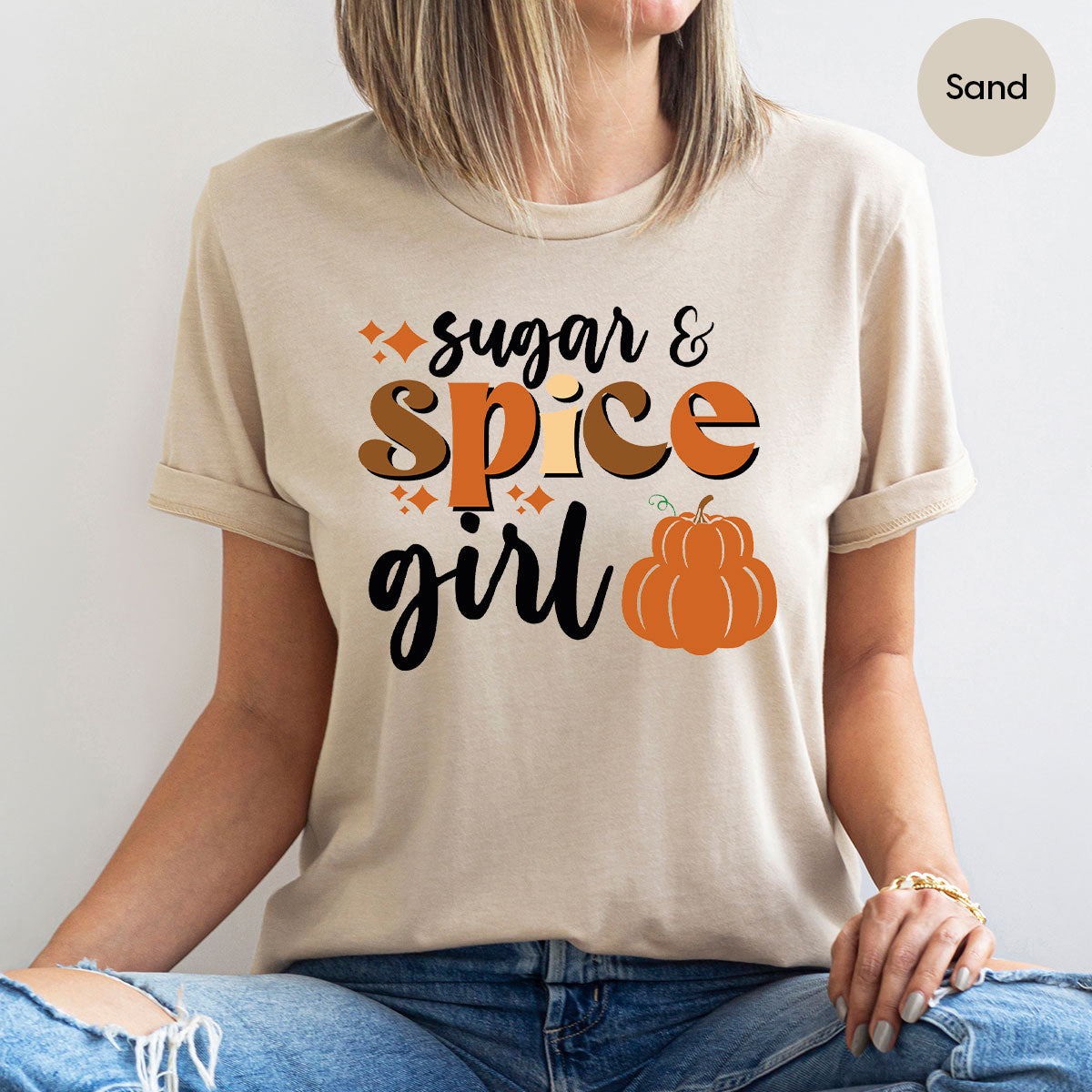 Spice Girl Shirt, 2022 Fall Shirt, Fall T-Shirt 2022, Fall Vibes Tee, Long-Short Sleeve Fall Shirt