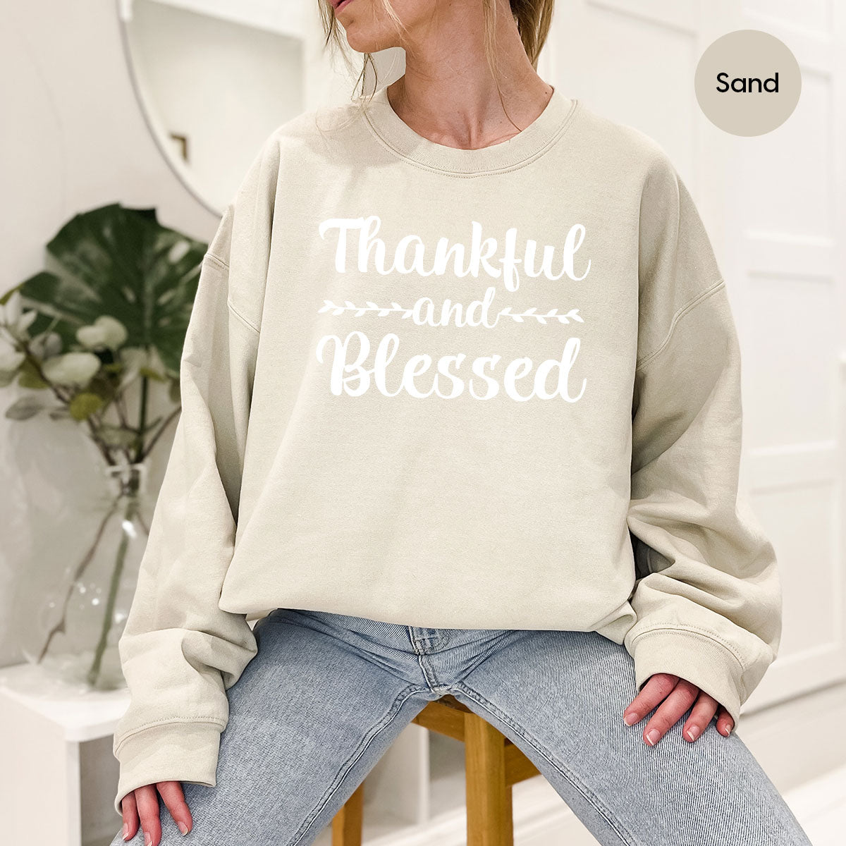 Thankful and Blessed Shirt, 2022 Thanksgiving Design T-Shirt, Thanksful Tee