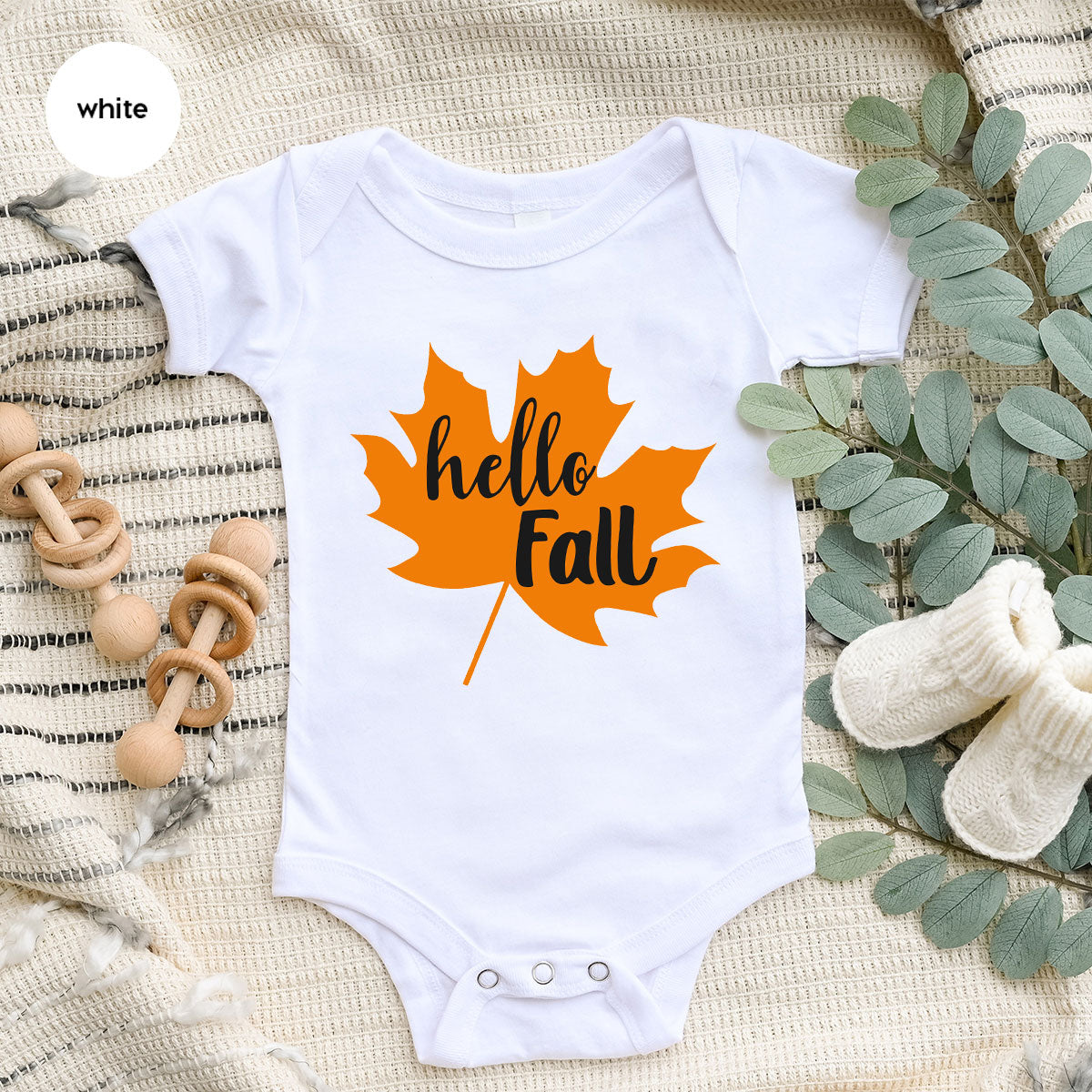 Hello Fall Shirt, 2022 Thanksgiving Fall T-Shirt, Fall Leaf Shirt, Fall Gift For Family