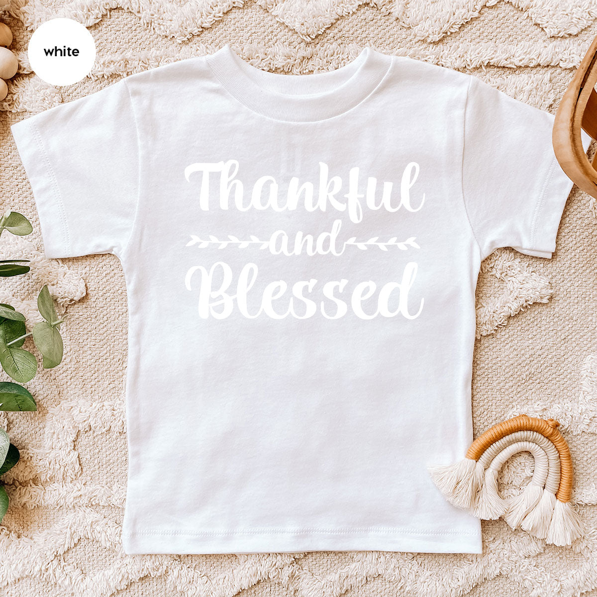 Thankful and Blessed Shirt, 2022 Thanksgiving Design T-Shirt, Thanksful Tee