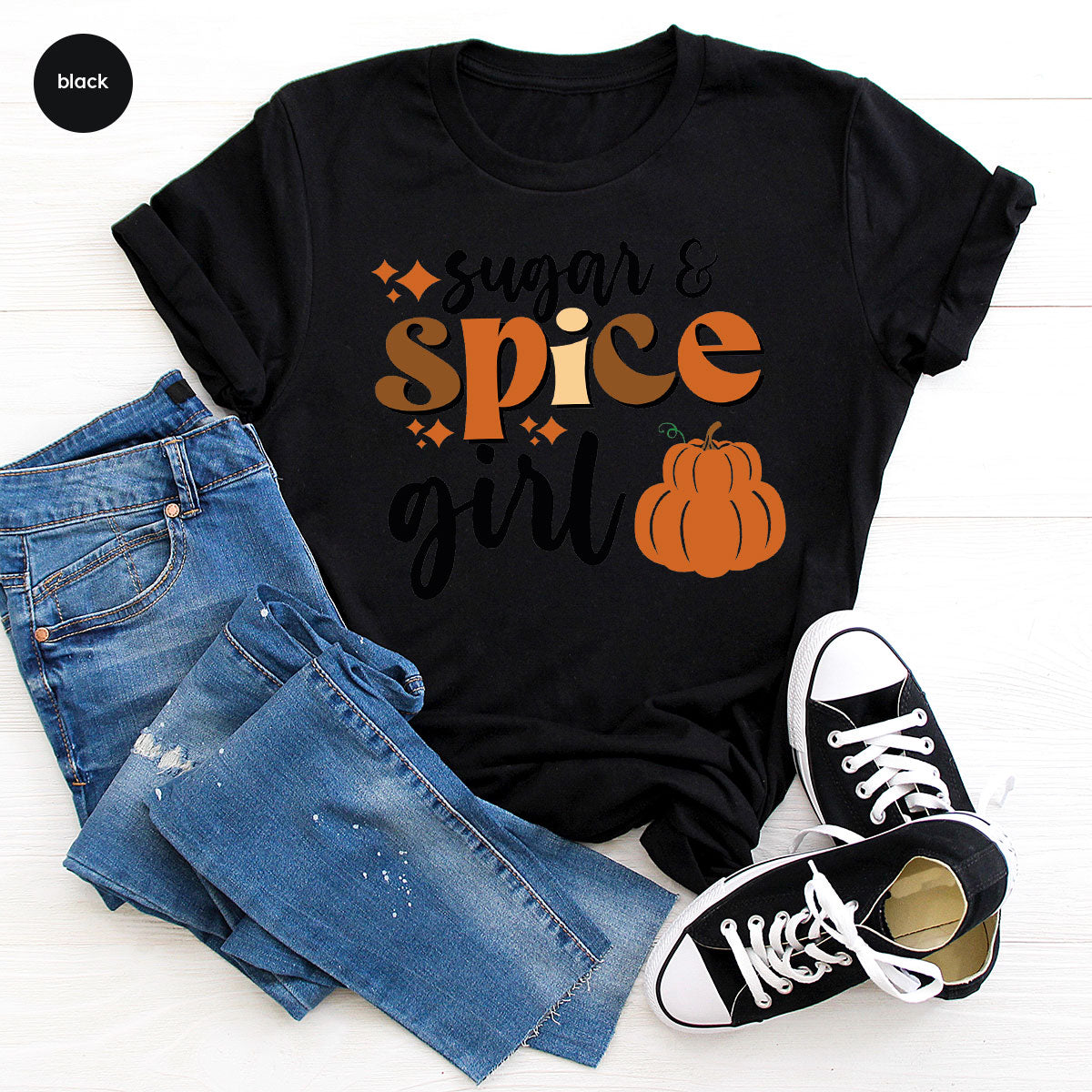 Spice Girl Shirt, 2022 Fall Shirt, Fall T-Shirt 2022, Fall Vibes Tee, Long-Short Sleeve Fall Shirt