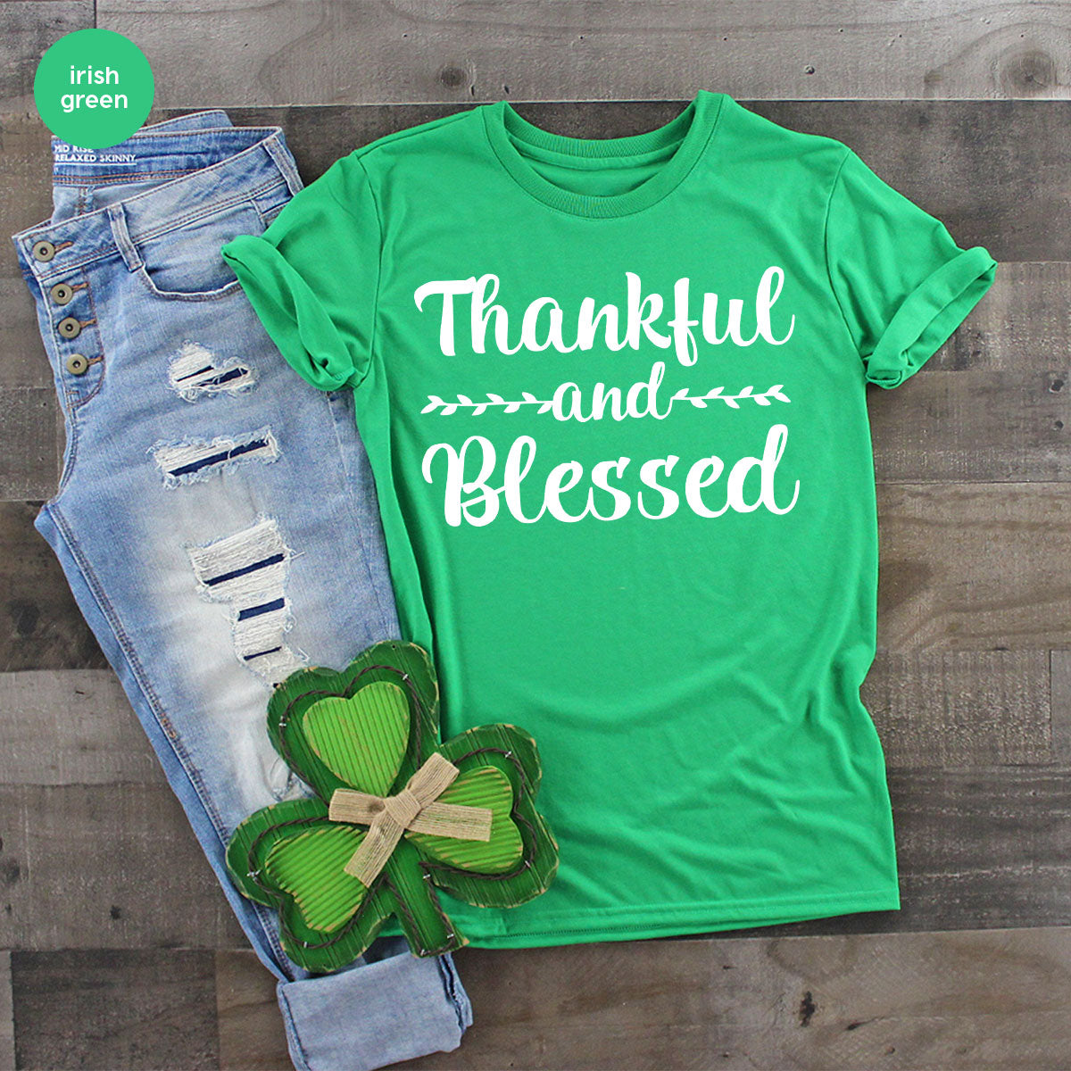 Thankful and Blessed Shirt, 2022 Thanksgiving Design T-Shirt, Thanksful Tee