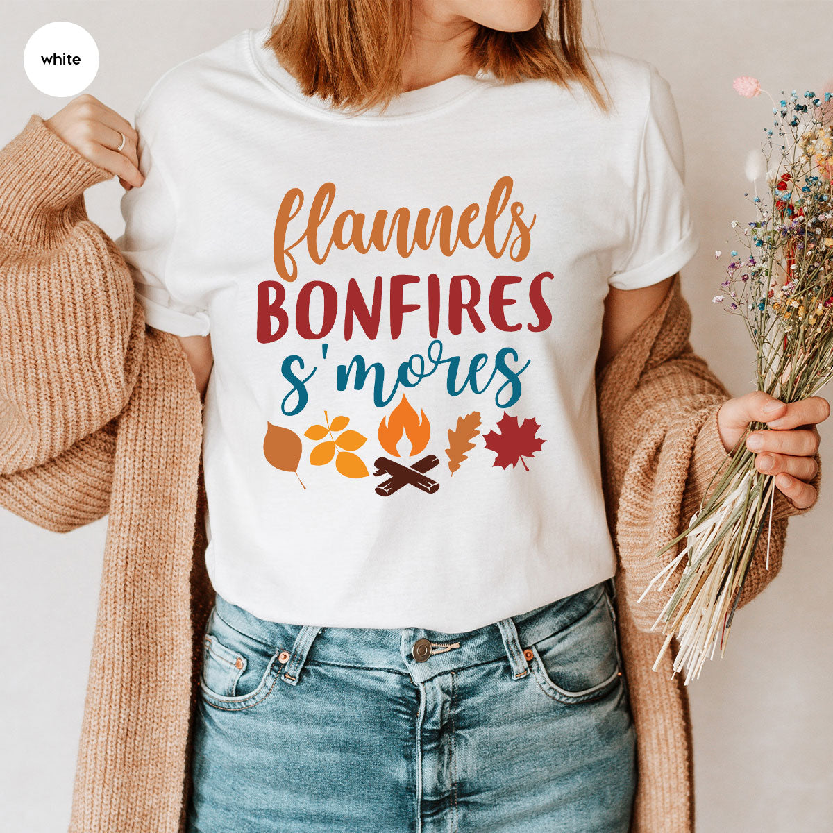 Thanksgiving Fall T-Shirt, 2022 Thanksgiving Season Shirt, Bonfires Shirt, Thanksgiving 2022 Gift