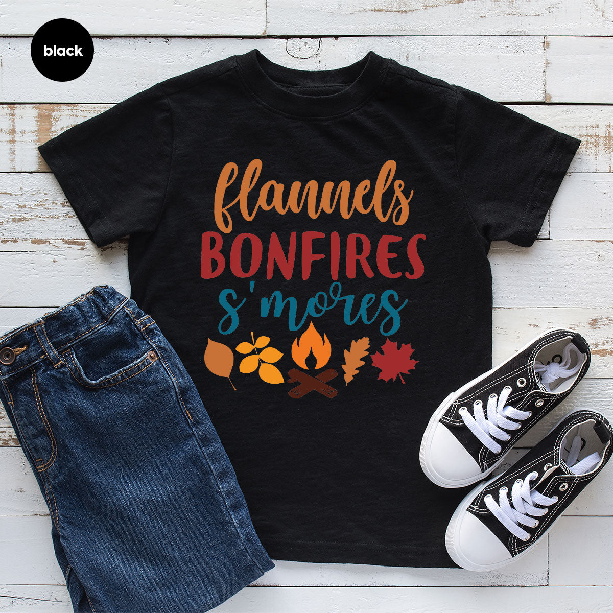 Thanksgiving Fall T-Shirt, 2022 Thanksgiving Season Shirt, Bonfires Shirt, Thanksgiving 2022 Gift